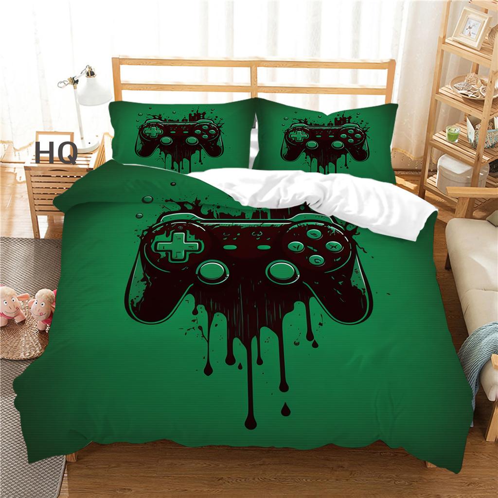 Heimtextil-Set Polyester Zwei Drei Teile Set Bettbezug Kissenbezug Spielmaschine Serie