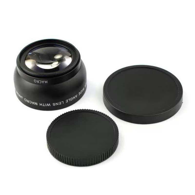 "55MM HD Wide Angle Macro Lens Replacement for Canon for Nikon for Sony Pentax Cameras"