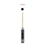 1 To 7PCS Hex Screwdriver Bits H0.9 To H3 with Metal Handle for RC Model Airplane Maintenance and Repair Tools