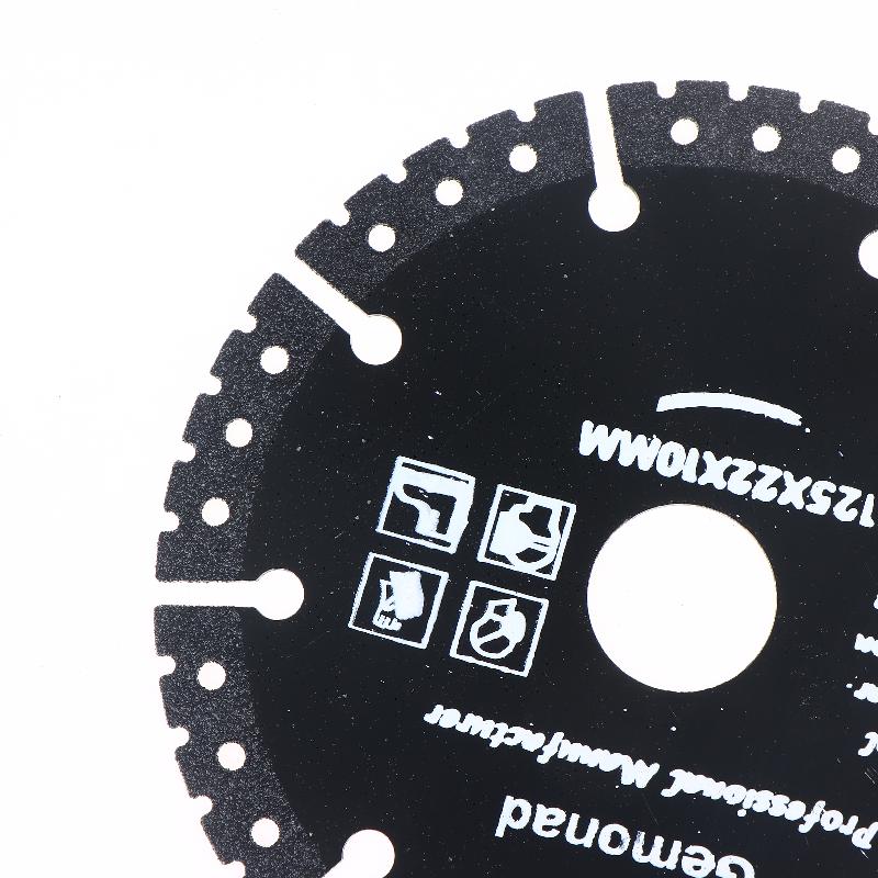 115/125Mm Metal Cutting Diamond Blades - Sharp Discs For Steel, Aluminum, Concrete, Stone, Marble, Iron Cutting Disc