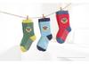 Children's Autumn/Winter Terry Cloth Mid-Calf Socks – Korean Style, Thick Cotton for Boys and Girls.