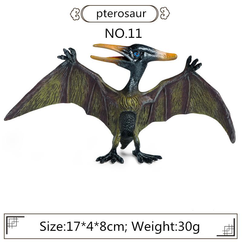 Mini Jurassic Dinosaurs Action Figures Simulate Solid Vintage Tyrannosaurus Rex Triceratops Model Toys For Children Xmas Gifts