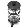 VEVOR French Press Coffee Maker, 1 Liter Borosilicate Glass Coffee Press Tea Maker with Stainless Steel Filter