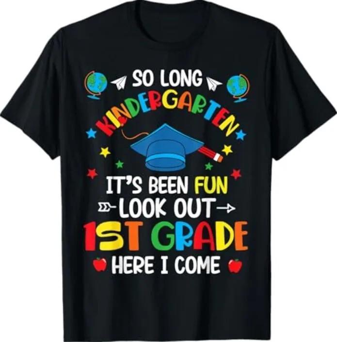 Kindergarten Graduation T-Shirt for Boys and Girls 1st Grade S разноцветный