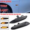 New LED Dynamic Turn Signal Blinker Side Marker Mirror Indicator Light For BMW 1 Series E88 Cabriolet 2008-2013