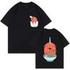 Unisex Mange Y2k Kleidung Japanischer Anime Chainsaw Man T-Shirt 90er Lustiges Pochita T-Shirt Makima Harajuku Grafik-T-Shirts Tops T-Shirt