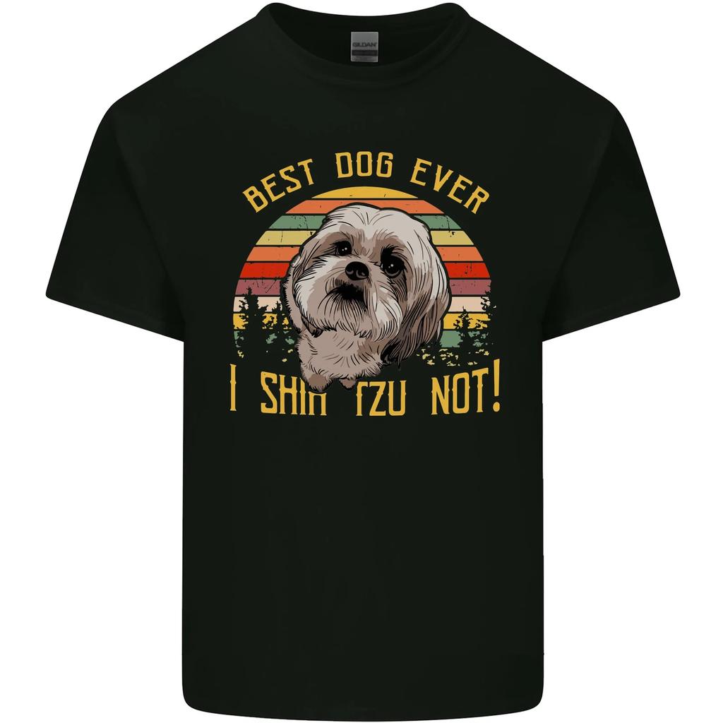 Best Dog Ever I Shih Tzu Not Funny Kids T-Shirt Childrens