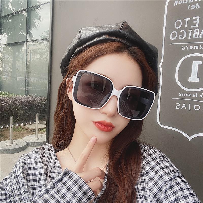 JYL TS Square Sunglasses Unisex UV Protection European Street Style ZN3347 A-5360