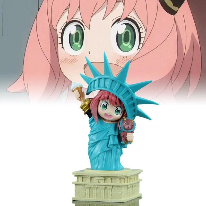 Cosplay Statue Anya Of Liberty Toy Pvc Model Desktop Gift Decoration