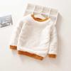 Kids Boys Girls Sweater  Winter Thick Warm Kids Add Wool Baby Boy Girls Sweater Spring Long Sleeve Knitwear Tops Clothes