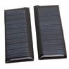 2PCS 45MA 5V Mini Solar Panels 3.7V High Conversion Rate Energy Saving Efficient Polycrystalline Solar Cells