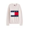 Tommy Jeans Mens Flag Logo Crew Neck Jumper