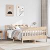 VidaXL Bed Frames Without Mattress 135x190 Cm Solid Pine Wood 3307020