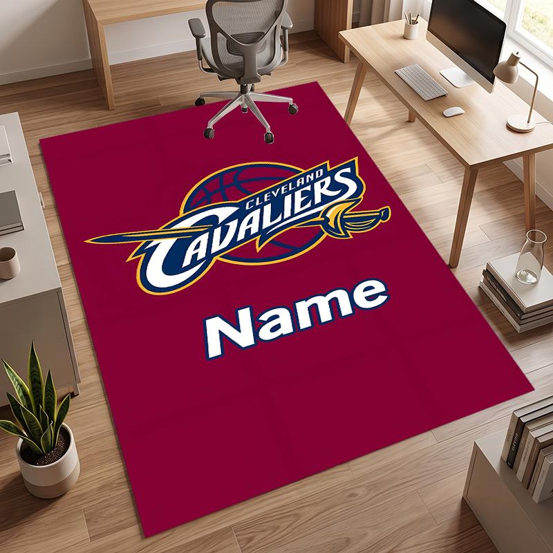 Cleveland Browns (1) Personalized Name Office Carpet Stylish Decor for Living Room Bedroom Kitchen