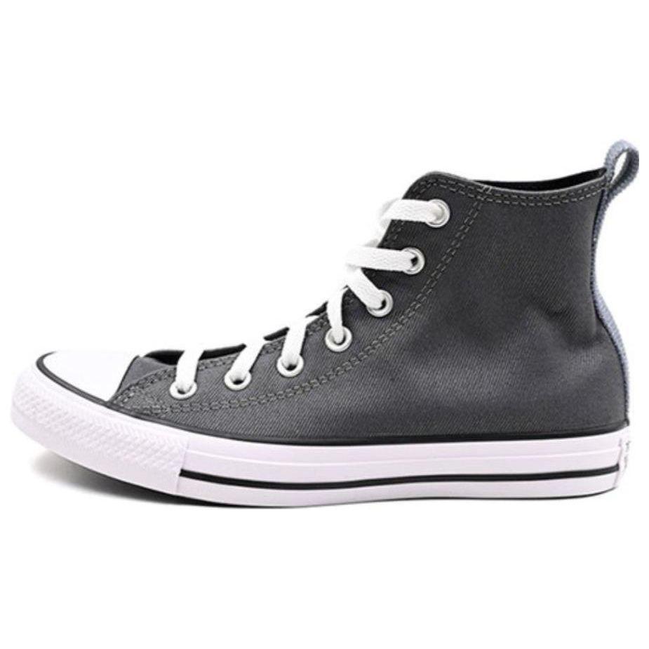 Converse Chuck Taylor All Star Simple Daily Durable Breathable High-Top Canvas Shoes Unisex Sneakers Gray A02781C