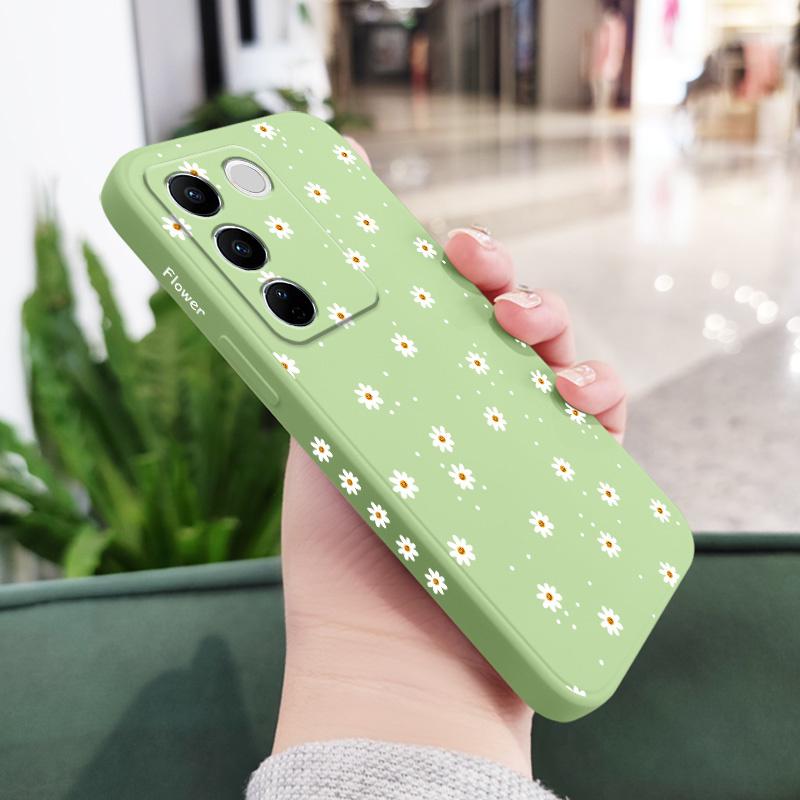 

Floral Daisies Phone Case For VIVO V40 V30 V29 V29E V27 V27E V25 V25E V23 V23E V21 V20 Y20 Y12 Y21 Y22 Y50 Y35 Y76 Y36 Pro 4G 5G V25(V25E)