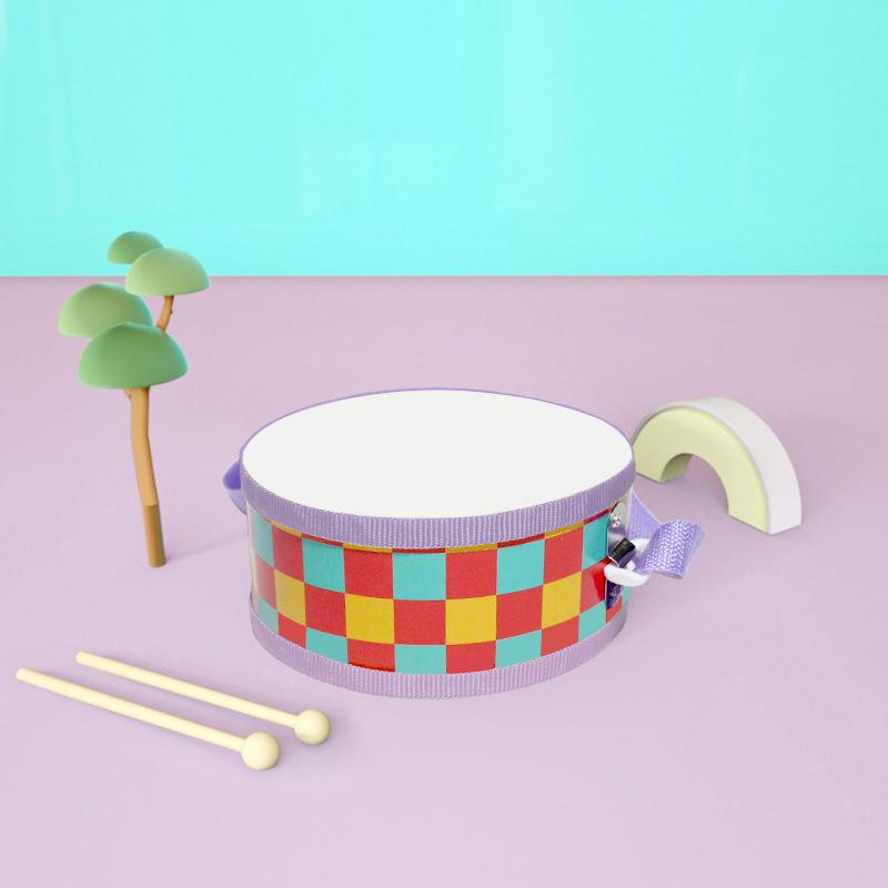 Children'S Wood Drum Early Educational Percussion Musical Instrument For Children Beat Instrument Hand Drum Toys