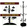 Lhysn Wig Stand, Wig Hanger, Assembly-Friendly Wig Stand, Rotating, Shape-Preventing, Wig Storage, Mannequin Head Storage, for Home Use, Barber Shops,
