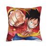 Luffy Anime  Zoro  Square Pillow Case Anime   Cushion Covers Funny Polyester Decorative Throw Pillow Case Cover for Living Room