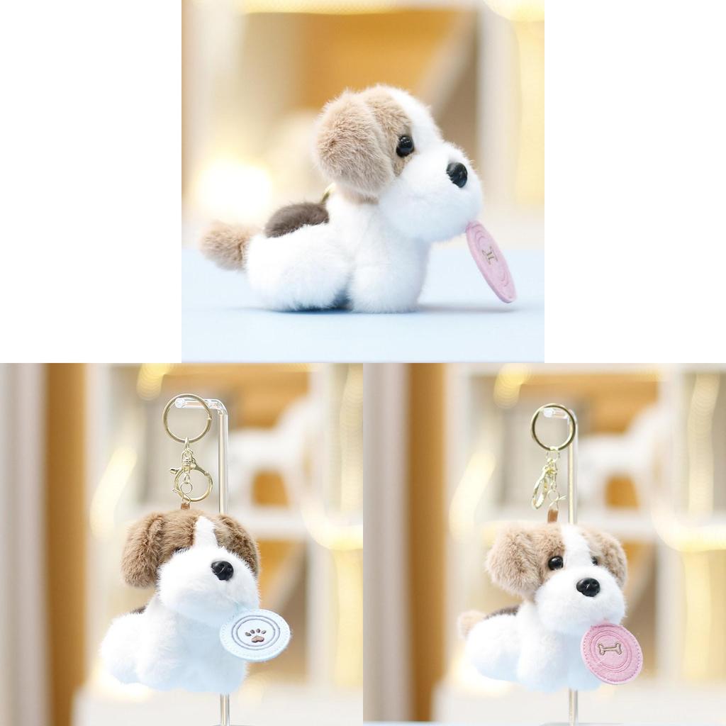 Soft Plush Dog Doll Handbag Accessory Gift For Girls And Collectors