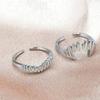 Fashionable Vampire Themed Split Band Rings Set Adjustable Sturdy Alloy Fashion Jewelry for Party Supplies Casual Wear