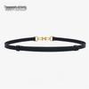 Women's Genuine Leather Retro Skirt Belt - 2023 High-End Design for Sweaters & Outerwear.