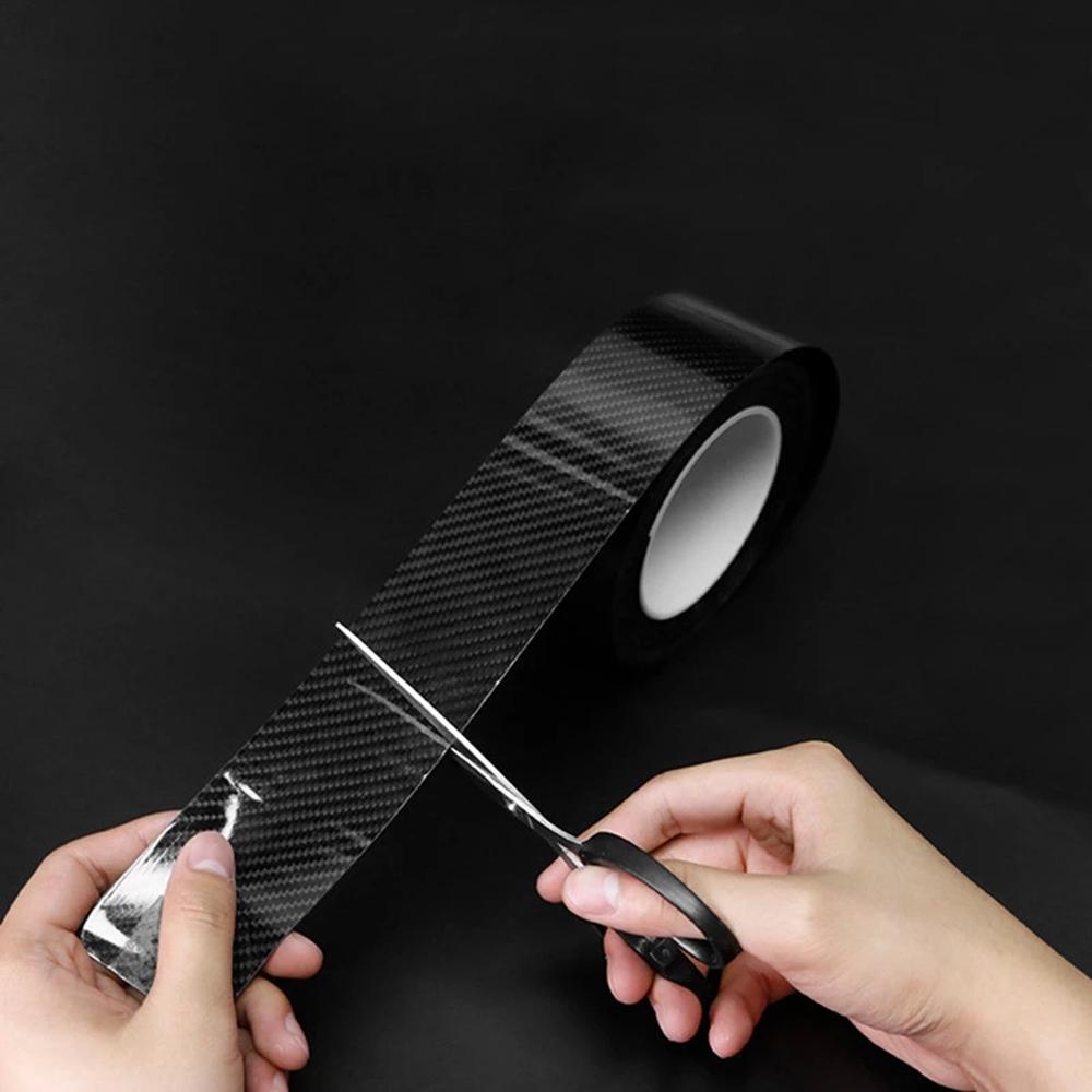 Plate Tape Styling Mouldings Anti-Collision Strips Car Door Sill Protector Car Protective Film