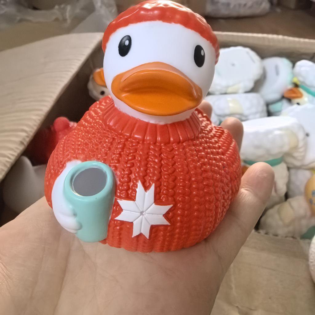 1pcs 8cm Original High Quality Rubber Duck Assorted Duck Bath Toys Kids Shower Toy Gifts Baby Birthday Party Gifts Decorations