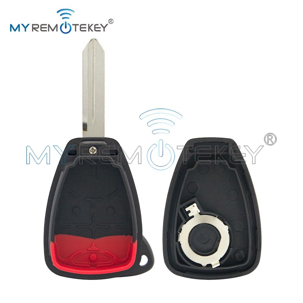 MYREMOTEKEY Remote Car Key Shell Case Fob for Chrysler Pacifica Aspen 300 Dodge RAM Caravan Jeep Commander Grand 2/3/4/5/6Button