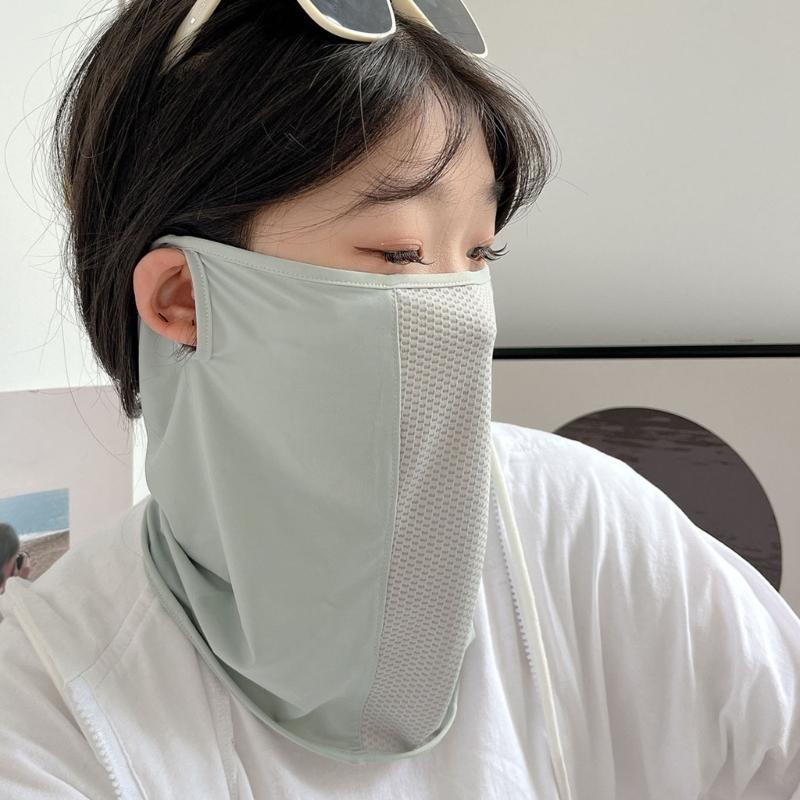 Fashionable Face Cover Neck Gaiter Sunproof Face Mask Sunshade Stylish Mask Accessory for Hot Weather