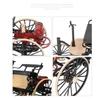 Samochód Klasyczny Karl Benz Patent-Motorwagen1886/1893 Model 1:12 Odlewanych ciśnieniowo (Opcja 2)
