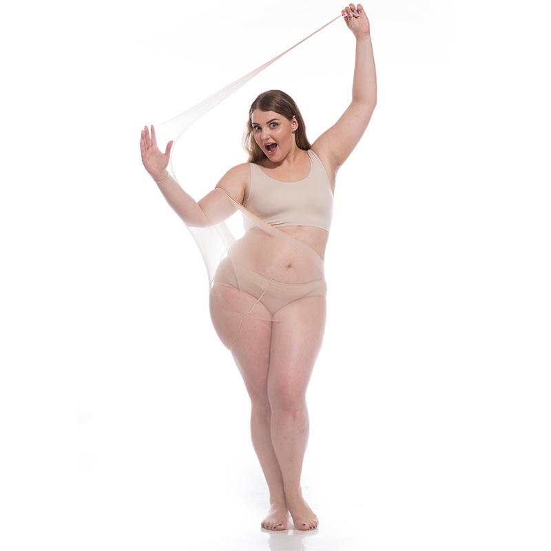 6D Ultra ince Büyük Boy Külotlu Kadın Artı Boyutu Anti-kanca Tayt Nefes Seksi Süper Elastik çorap Kadın