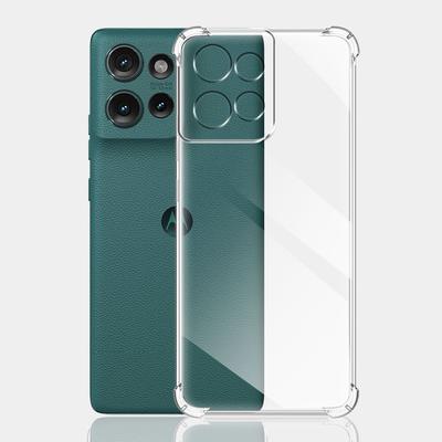 For Moto Edge 50 Neo S50 Case Clear Shockproof Airbag TPU Soft Silicone Phone Cover For Motorola Moto Edge 50 5G Protect Bumper