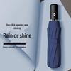 High-End Automatic Folding Sun & Rain Umbrella for Men - Large Size Sunscreen Sunshade