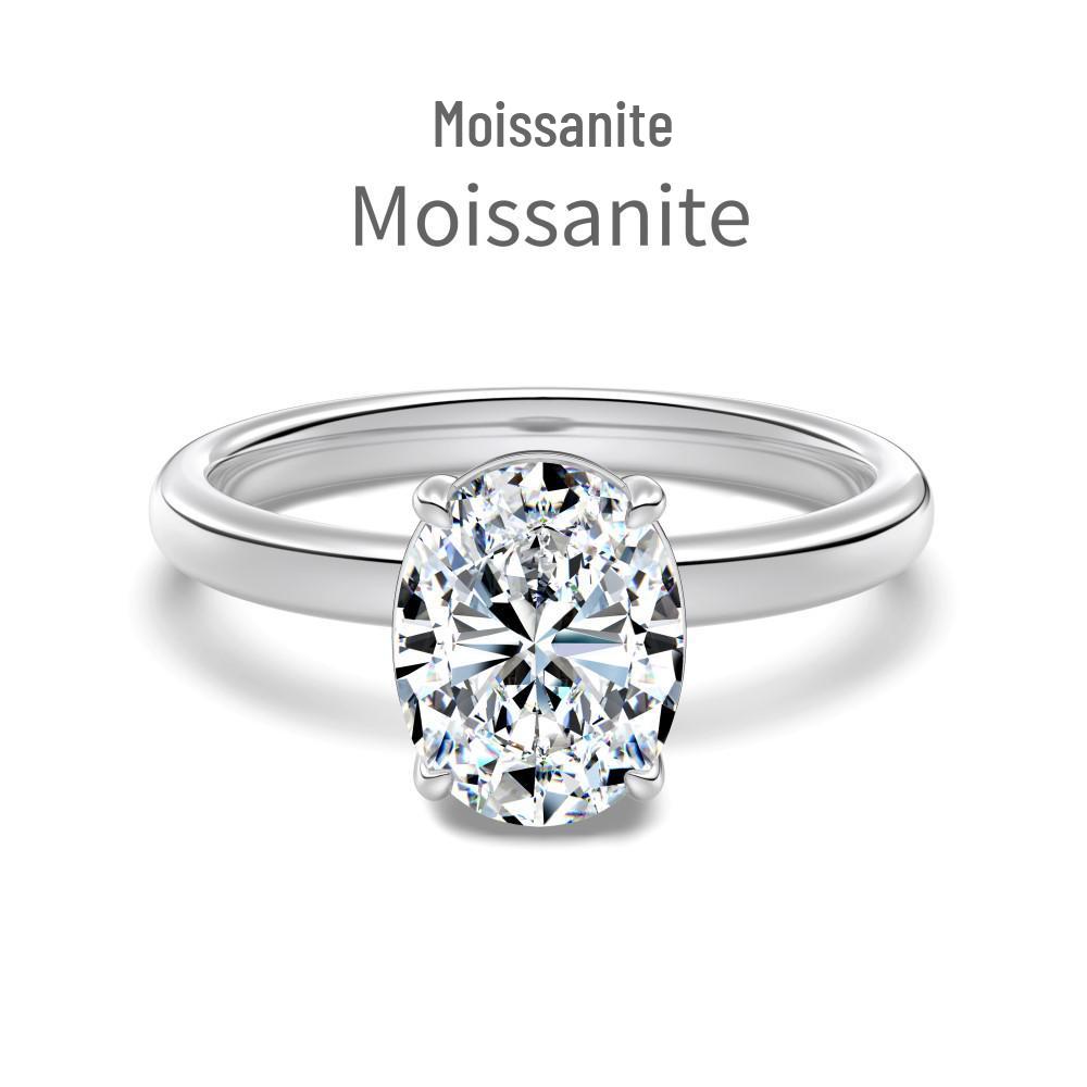 Stilvoller S925 Sterling Silber Ring für Mädchen - Leichter Luxus, Super Glänzend, Modern für den täglichen Gebrauch