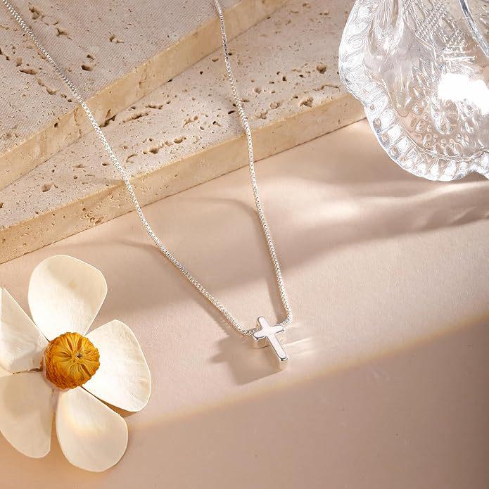 Элегантное колье с подвеской-крестом - Универсальное модное украшение для женщин