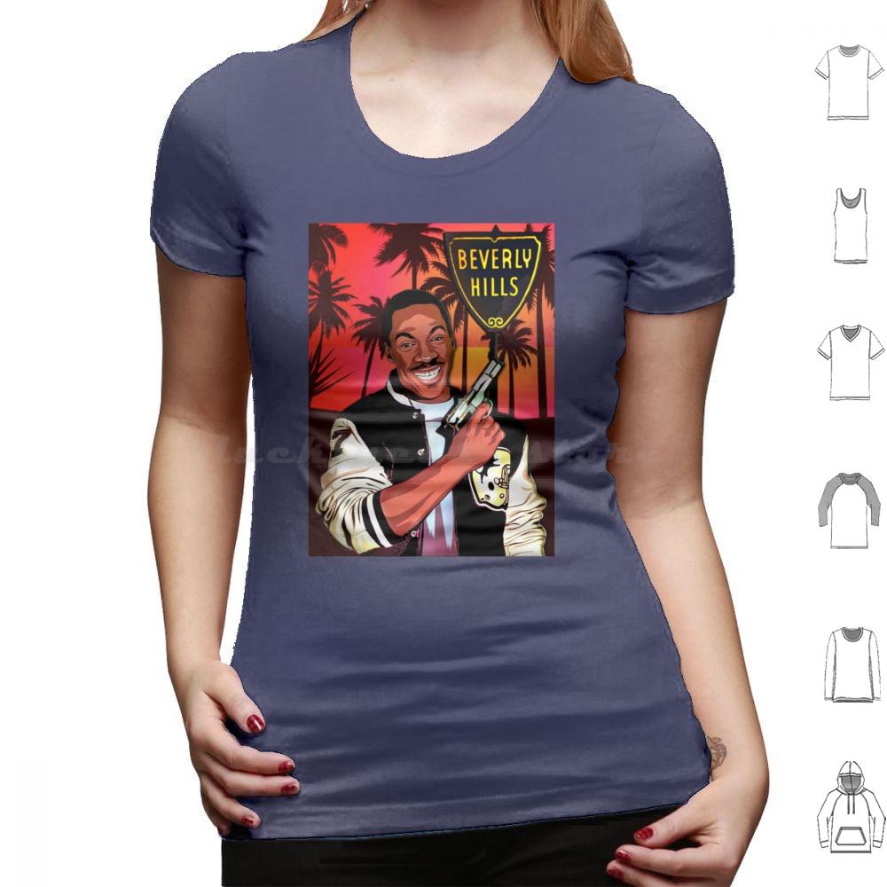 Beverly Hills Cop T Shirt Cotton Men Women DIY Print Beverly Hills Cop Eddie Murphy Comedy 80s 90s Film Movies Coming To