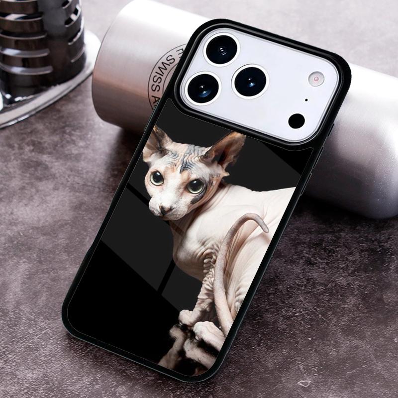 Sphinx Cat Phone Case For iPhone 17,16e,15,14,13,12,11,Mini,Pro,MAX soft Silicone Cover