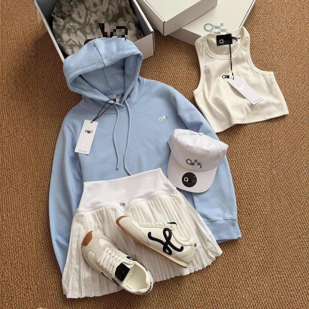 Spring 25: Classic Loose Long Hooded Sweatshirt in Dopamine Colors, Available in 7 Shades
