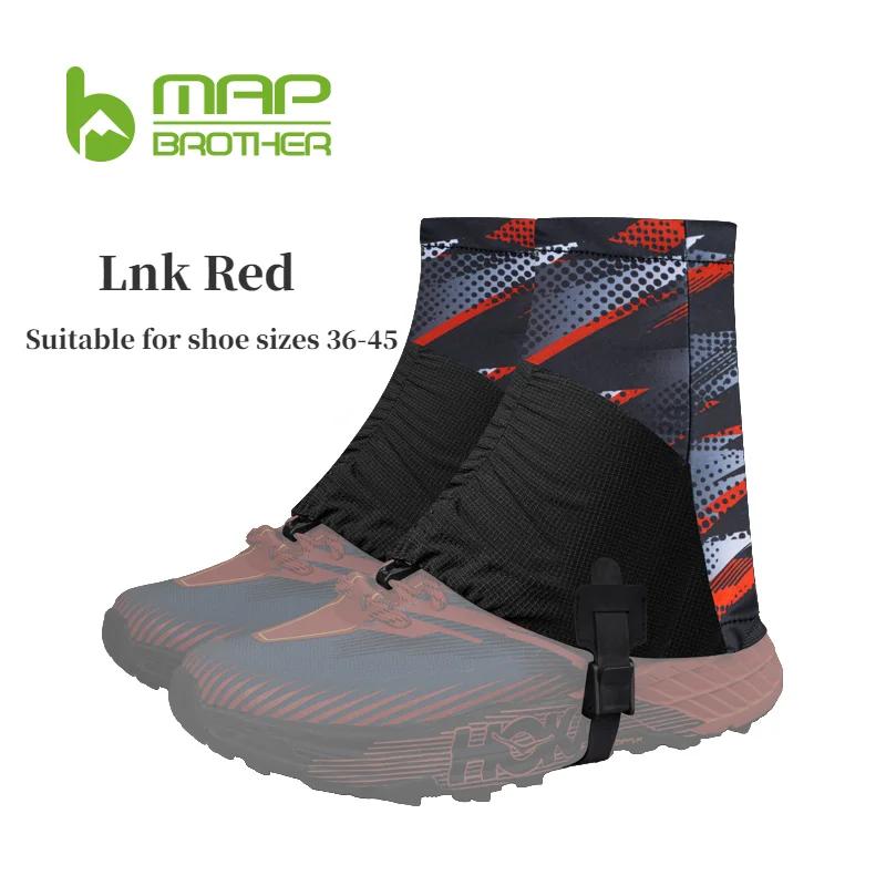

Міцні та безпечні Накладки на взуття Brother Outdoor F1001 для бігу по пересіченій місцевості, захисні від піску для тріатлону, марафону, хайкінгу, світловідбиваючі
