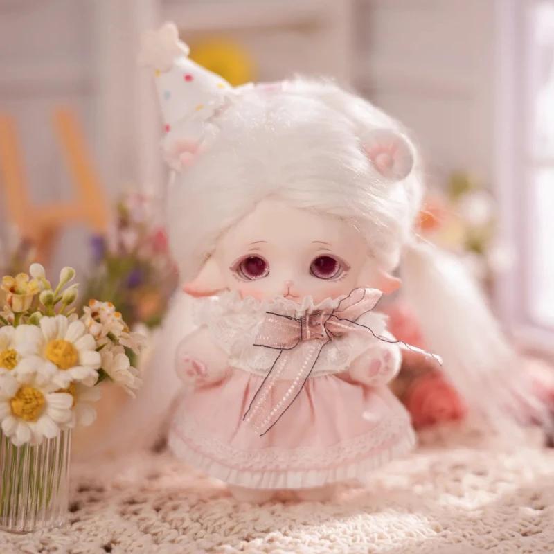 P!NYUN MIMIA Kindergarten Series Cute Backpack Pendant Dolls Desktop Ornament Anime Figures Trendy Toys Surprise Gift