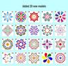 Cross-Border Mandala Stone Painting Spray Stencil - DIY Decorative Template (36 Models)