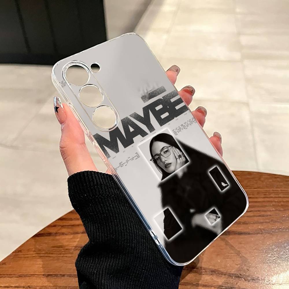 Smoky-voiced singer Sienna Spiro Phone Case For SamsungA10,12,20,21S,30,31,40,50,51,52,70,71 Transparent Cover Samsung a10
