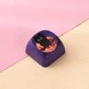 5/10Pcs Halloween Themed Custom Keycaps Cute Ghost Pumpkin Prints For Mechanical Keyboard Diy Holiday Gifts