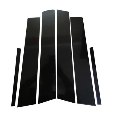 6 teile/satz Auto Fenster Tür Mittelsäule BC Säule Post Abdeckung Spiegel Effekt Trim Fit Für Mazda 3 Limousine 2004-2009