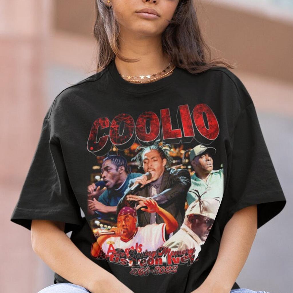 Coolio Hiphop TShirt Coolio Sweatshirt Vintage Coolio RnB Rapper Coolio Ameri