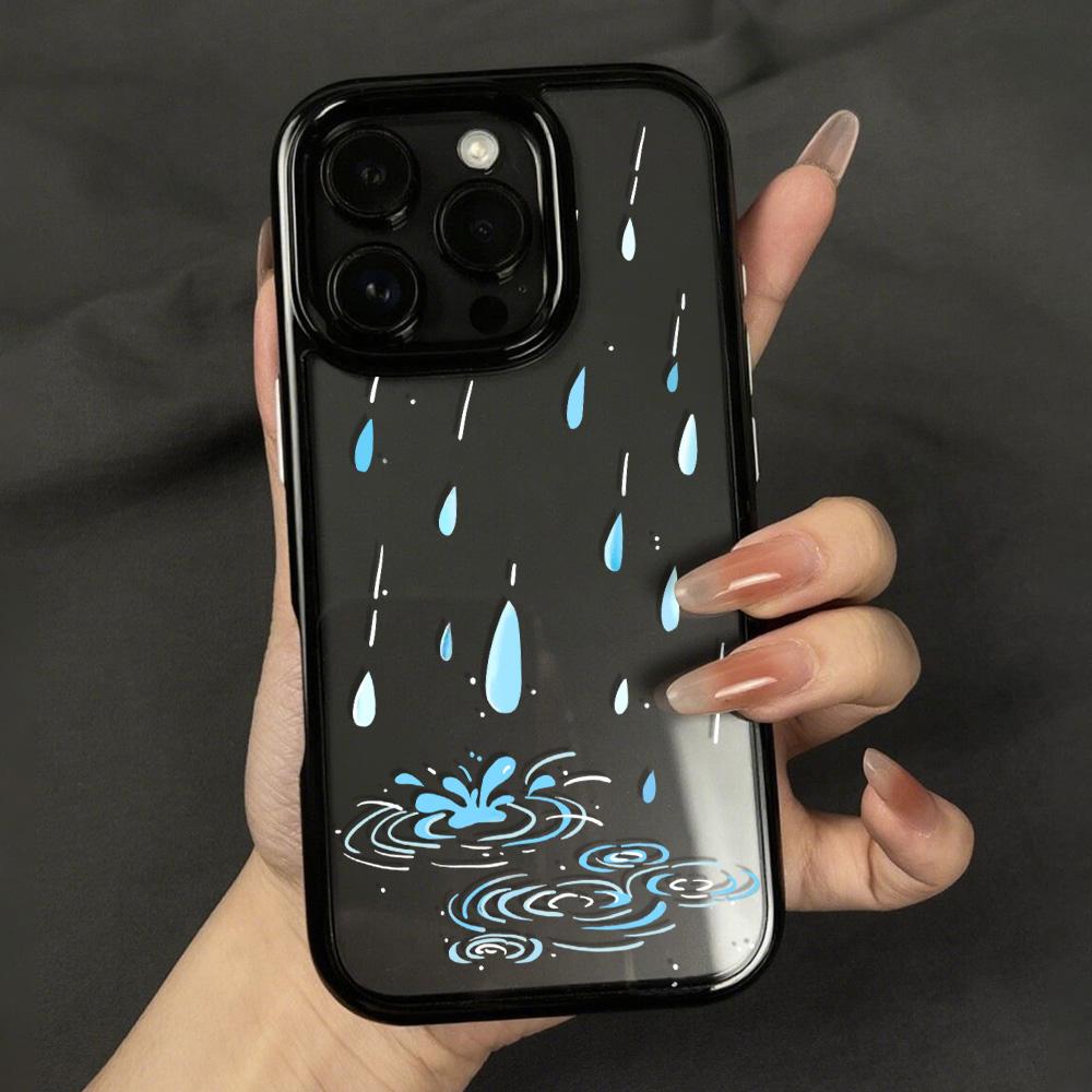 Acrylic Phone Case for iPhone 11 12 13 14 Pro 12 14 16 Pro Max for Samsung A16 A36 A56 S24 FE High-quality Painted Anti-fall Mobile Phone Case