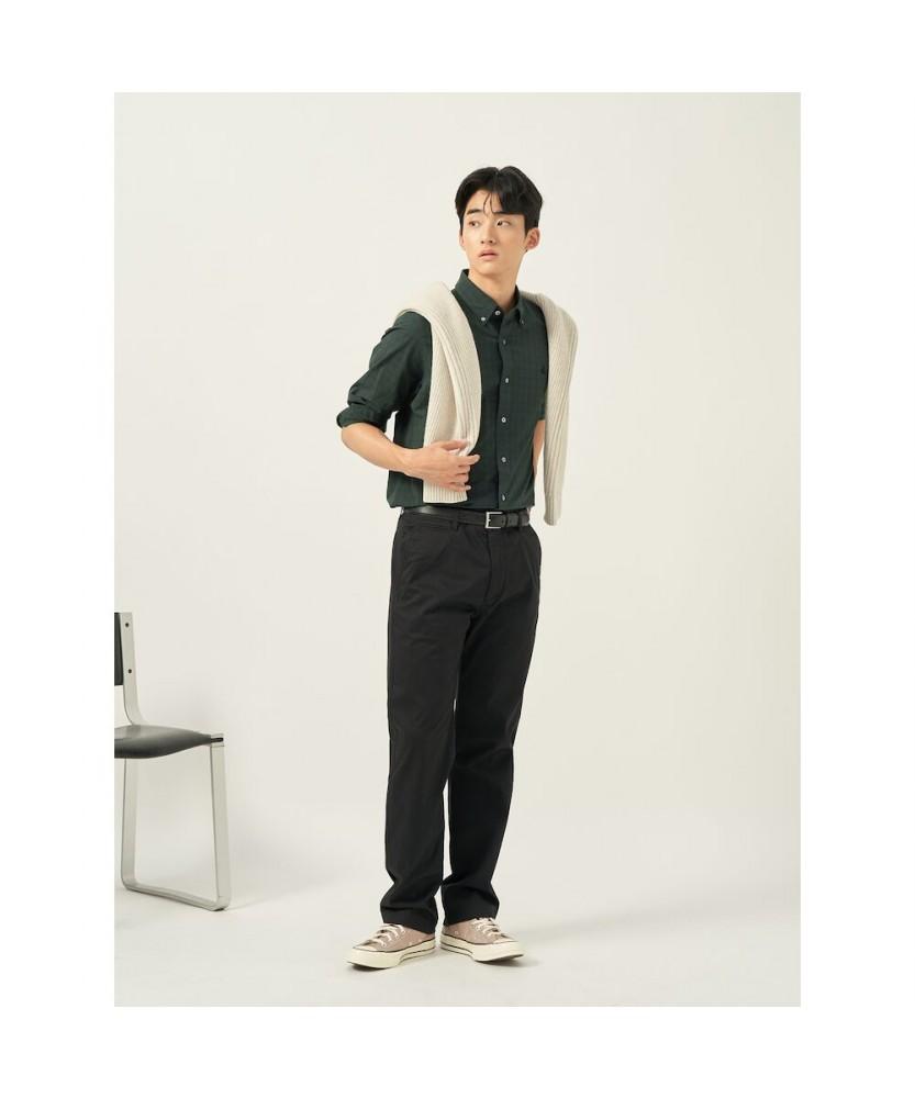 Binpolmen Chino Comfort Fit Pants Black