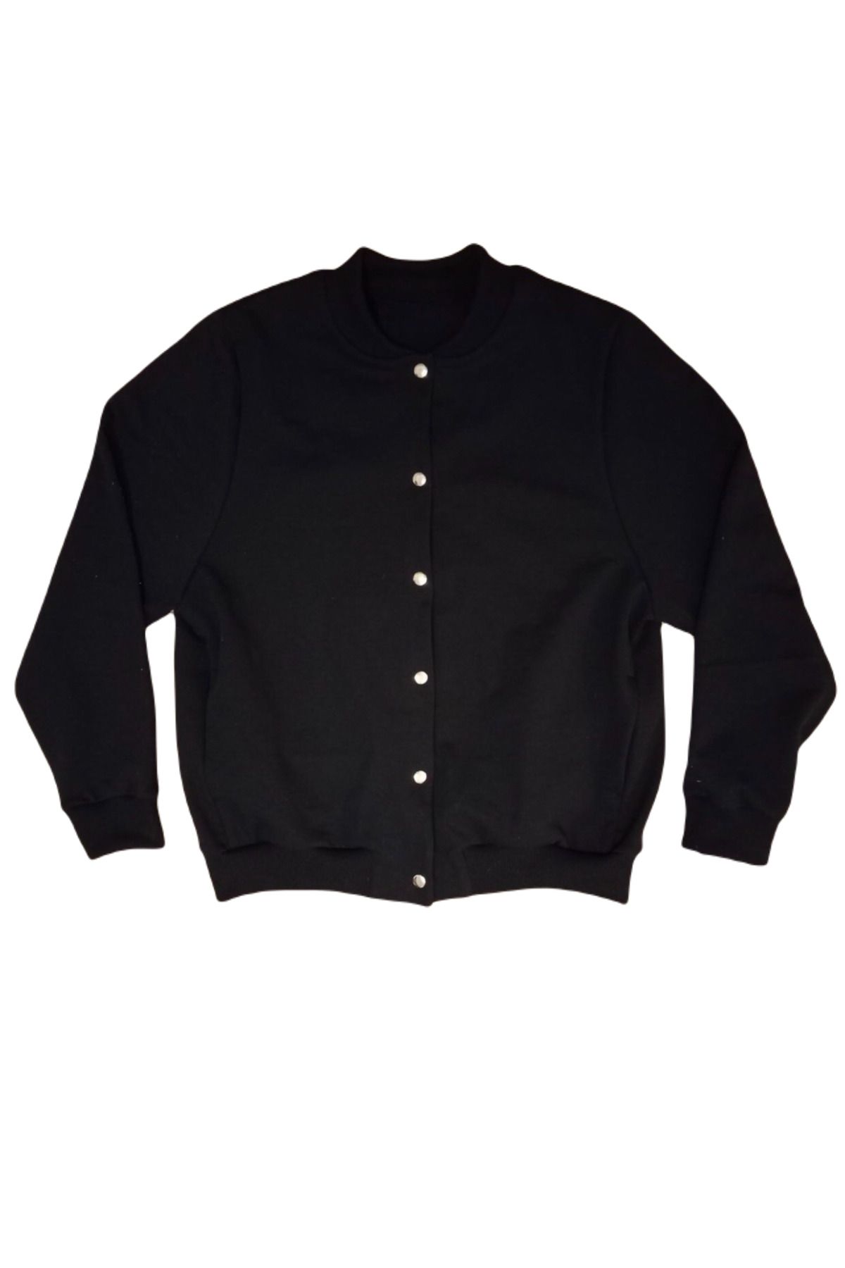 

Men s Plus Size Plus Size Cardigan Cardigan with Snap Fastener Three Thread M