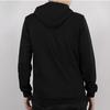Adidas Sweatshirts Men's Black Hooded Moderate Regular DW8022